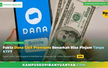 Cara Pinjam Uang di Dana Cicil Premium 2026, Bisa Tanpa KTP dan Langsung Cair
