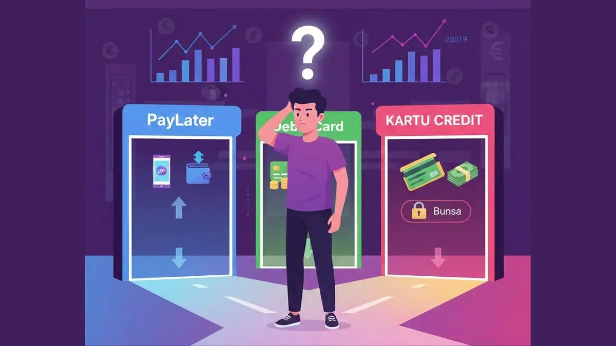 Here are some alternate titles:
1. "Terjebak Paylater Sampai Gaji Ludes? Kenali Risiko Kredit Macet, Dampak SLIK OJK, dan Cara Keluar dari Jeratan Utang"
2. "Gaji Numpang Lewat Gara