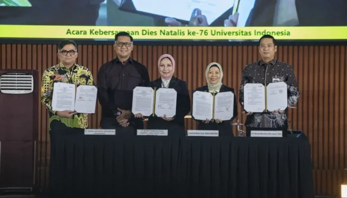 UI dan Bank BJB Berkolaborasi Dukung Transformasi Layanan Pendidikan Tinggi