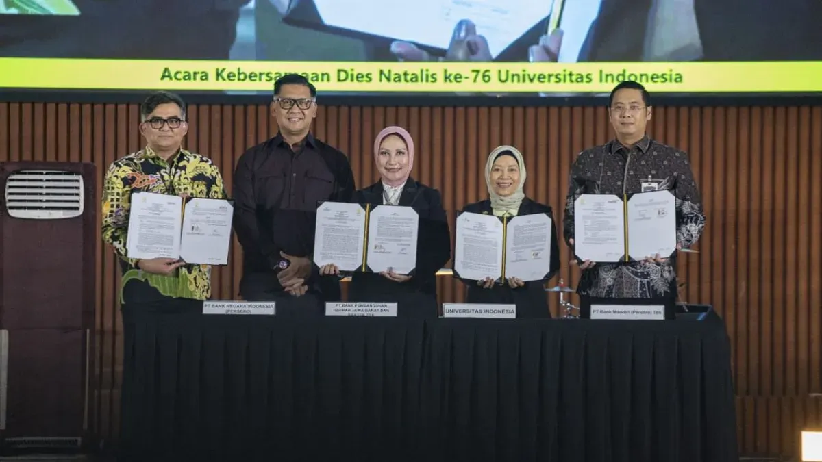 UI dan Bank BJB Berkolaborasi Dukung Transformasi Layanan Pendidikan Tinggi