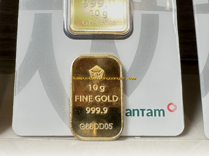 Emas Antam Melonjak Tajam, Kini Tembus Rp3,039 Juta!