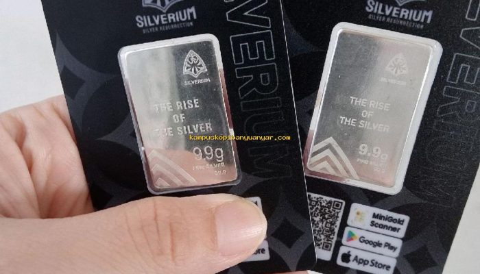 Harga Perak Antam Melonjak Tajam, Sentuh Level Rp54.950/Gram Hari Ini!