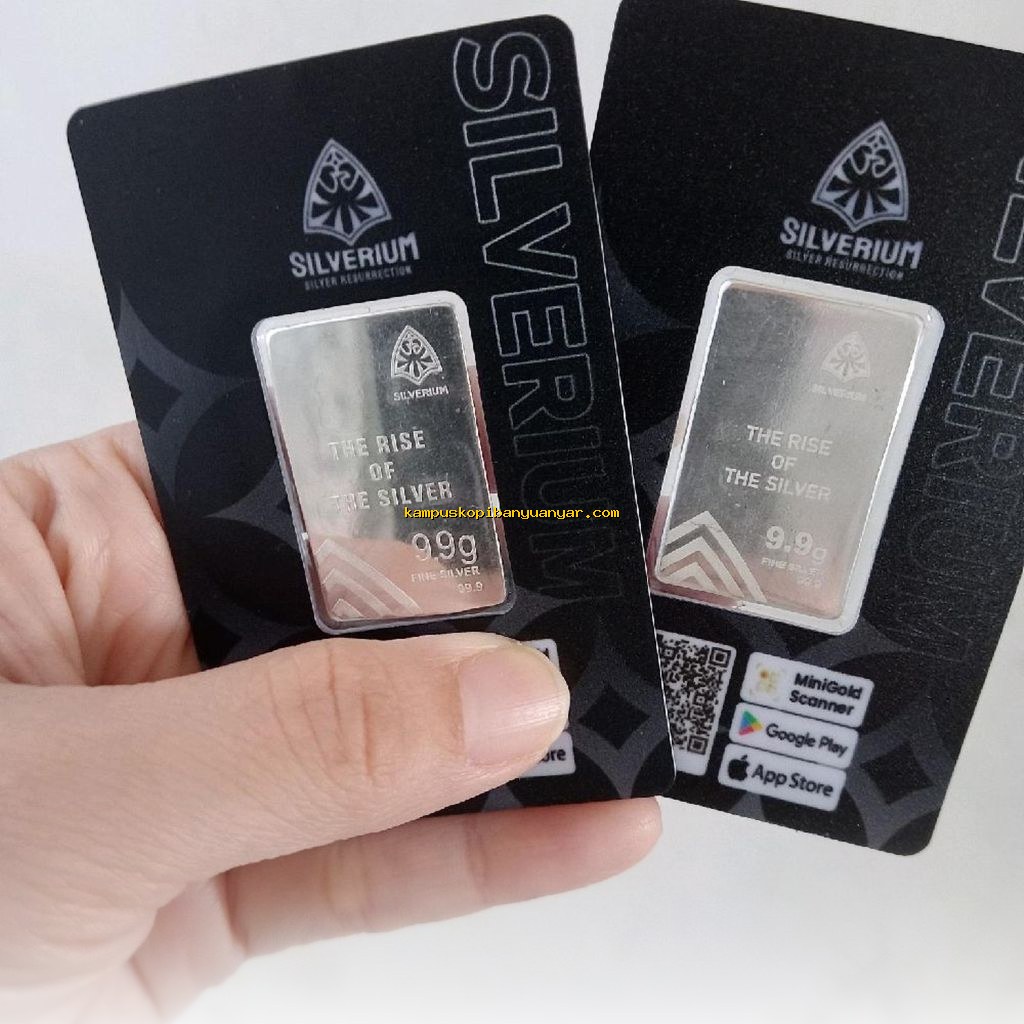 Harga Perak Antam Melonjak Tajam, Sentuh Level Rp54.950/Gram Hari Ini!