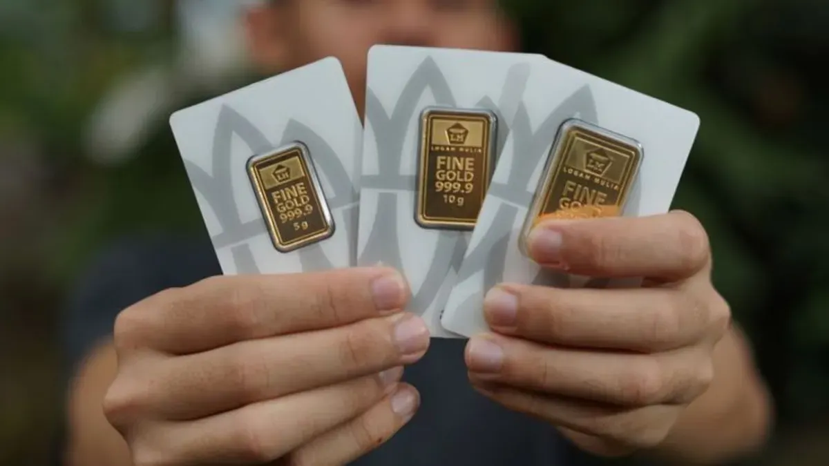 Harga Emas Antam Hari Ini Sabtu 14 Februari 2026 Melonjak Rp50.000 per Gram, Simak Rincian Lengkapnya