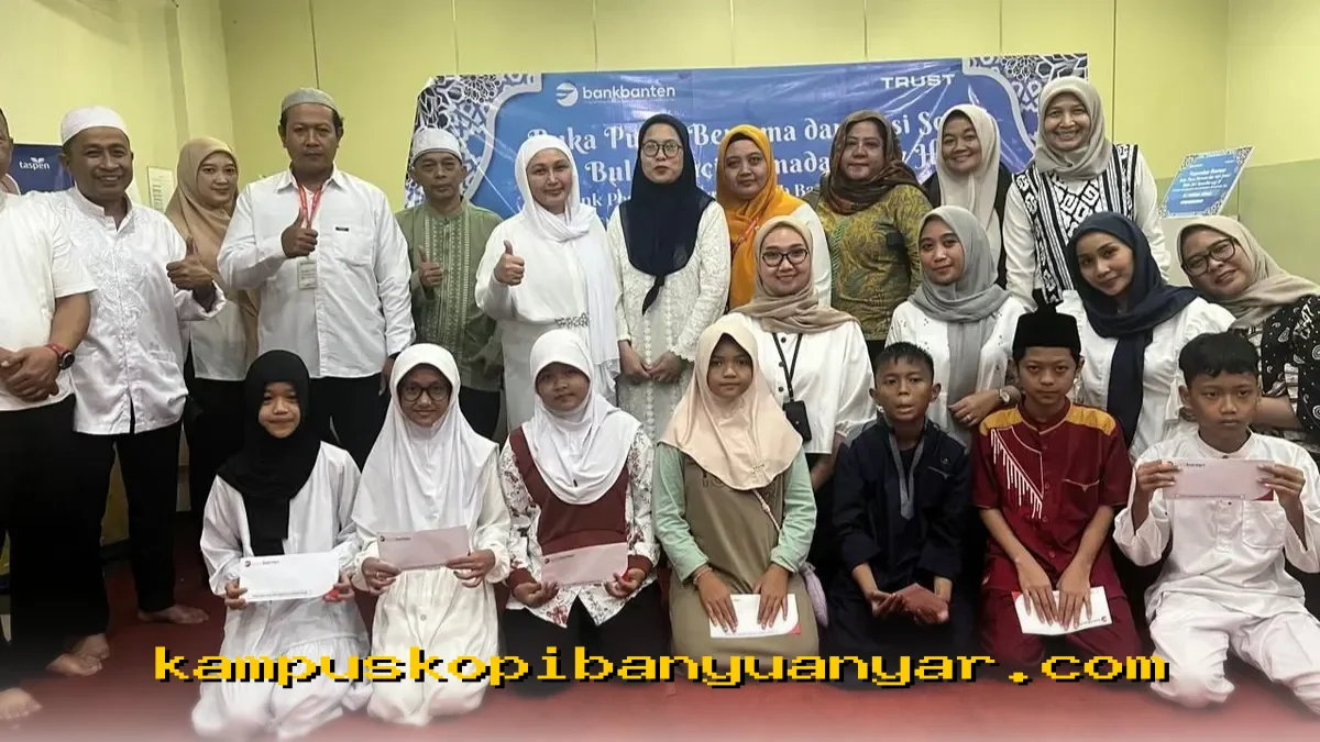 Bank Banten Sebar Kebaikan dengan Gelar Buka Puasa Bersama dan Santunan Anak Yatim di Seluruh Indonesia!