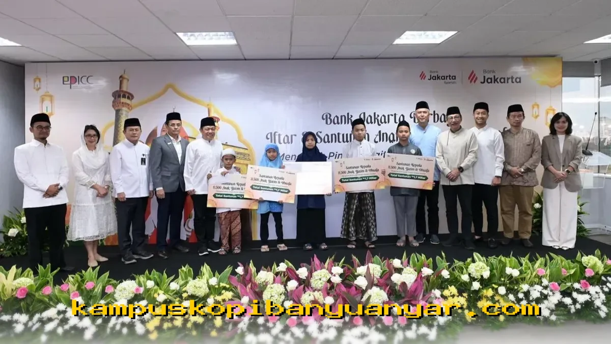 Bank Jakarta Bagikan Berkah Ramadhan dengan Santunan 8.500 Anak Yatim dan Duafa, Lengkap dengan Posko Mudik Gratis!