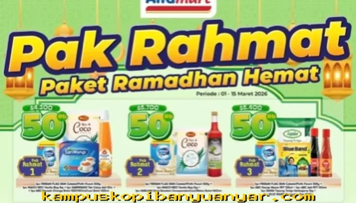 Diskon Spesial Alfamart Senin Ini, 9 Maret 2026: Harga Minyak Goreng dan Biskuit Makin Murah!