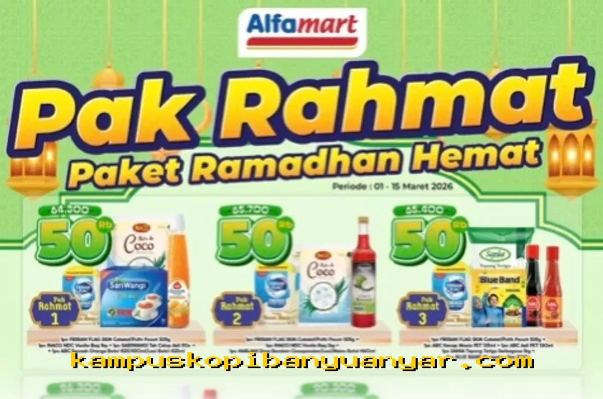 Diskon Spesial Alfamart Senin Ini, 9 Maret 2026: Harga Minyak Goreng dan Biskuit Makin Murah!