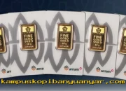 Emas Antam Melonjak Tajam Hari Ini, Simak Harga Terbarunya yang Menggelegak!