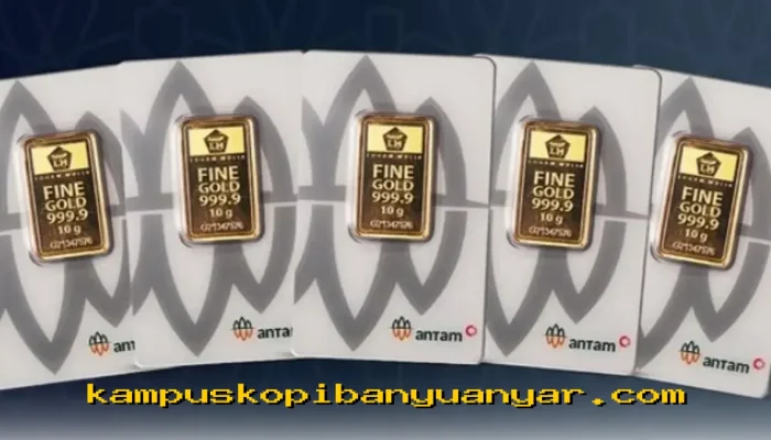 Emas Antam Melonjak Tajam Hari Ini, Simak Harga Terbarunya yang Menggelegak!