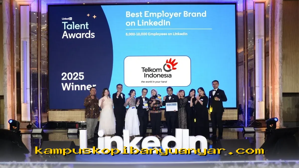 TelkomGroup Raih Penghargaan Bergengsi di LinkedIn Talent Awards 2025!