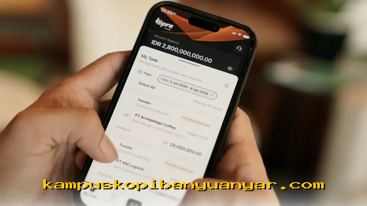 Bank Mandiri Perbarui Kopra Mobile App untuk Transaksi Bisnis yang Lebih Cepat dan Mudah!