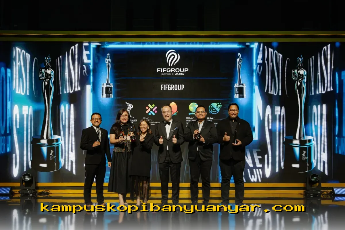FIFGROUP Raih 5 Penghargaan Bergengsi HR Asia Awards 2026, Terpilih Jadi Tempat Kerja Terbaik se-Asia!