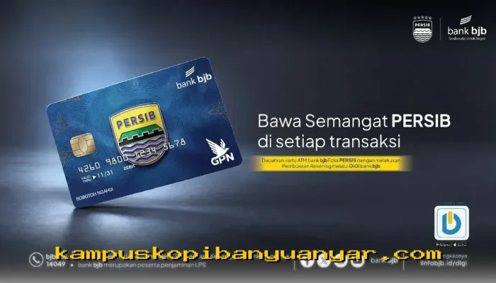 bank bjb Luncurkan Kartu ATM Edisi Persib, Dorong Pengembangan Ekosistem Digital dan Komunitas UMKM!