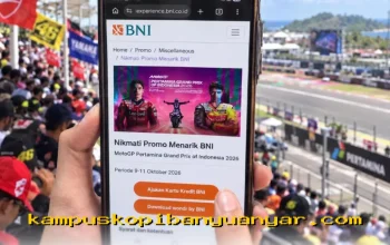 BNI Tawarkan Promo Spesial dan Transaksi Mudah di MotoGP Mandalika 2026!