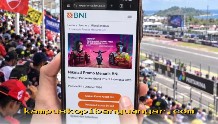 BNI Tawarkan Promo Spesial dan Transaksi Mudah di MotoGP Mandalika 2026!